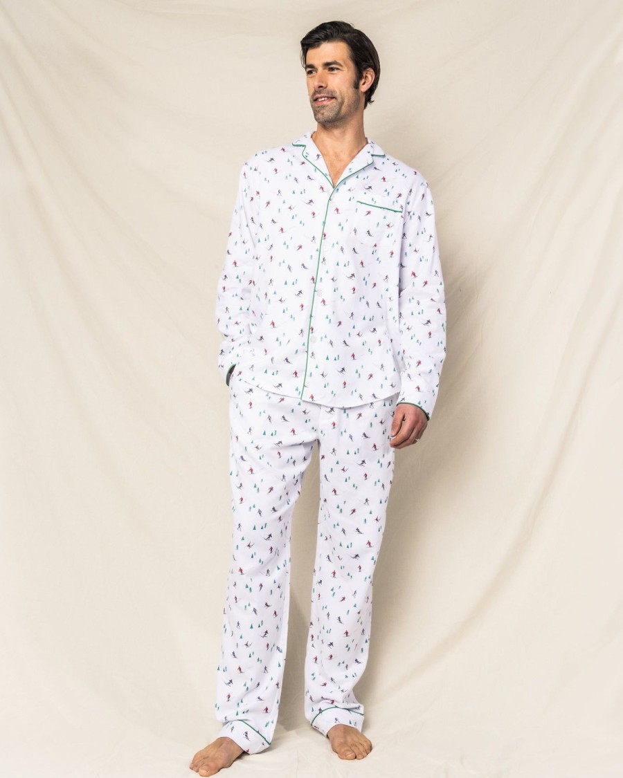 Hommes Petite Plume | Ensemble Pyjama En Flanelle Pour Hommes Apres-Ski