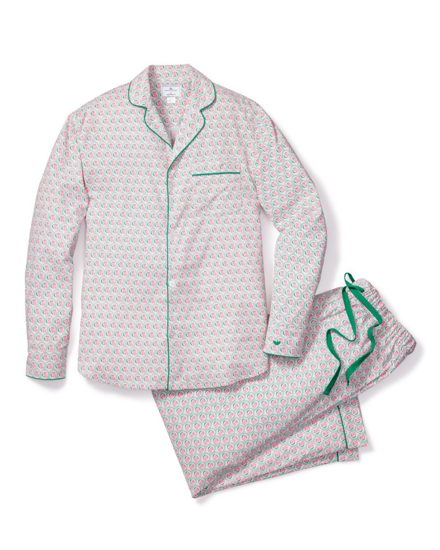 Hommes Petite Plume | Colony Hotel X Petite Plume Ensemble Pyjama Imprime Exclusif Pour Hommes