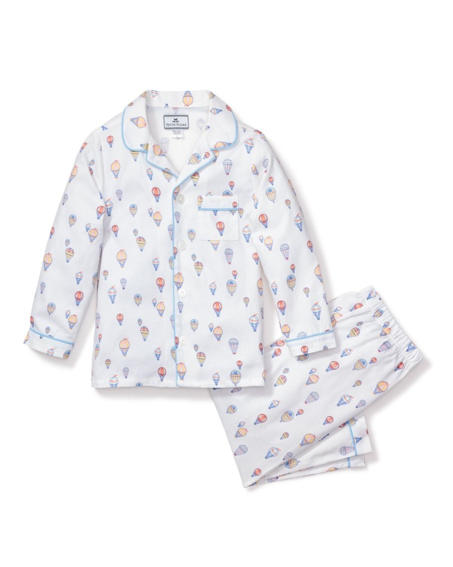 Enfants Petite Plume Pyjamas | Ensemble Pyjama En Serge Pour Enfant En Bon Voyage