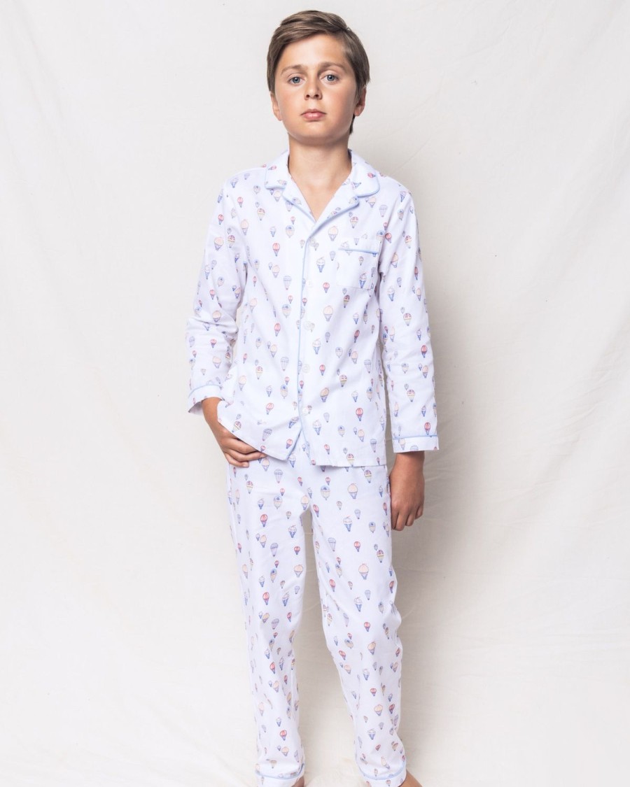 Enfants Petite Plume Pyjamas | Ensemble Pyjama En Serge Pour Enfant En Bon Voyage