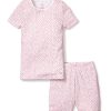 Enfants Petite Plume Pyjamas | Ensemble Pyjama Court Pima Snug Fit Pour Enfants En Amoureux