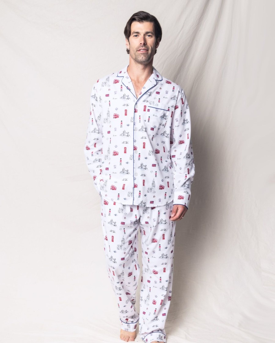 Hommes Petite Plume | Un Ensemble De Pyjama En Serge Pour Hommes A Londres Vous Appelle