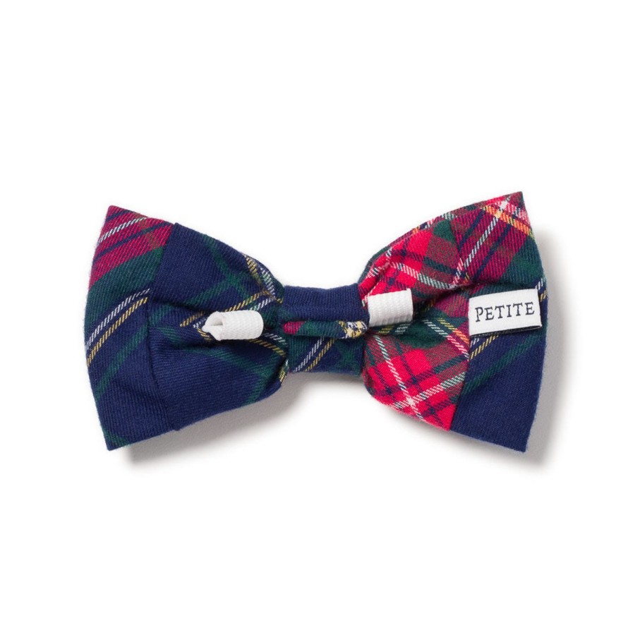 Maison Petite Plume | Noeuds Papillon Pour Chien En Tartan De Windsor