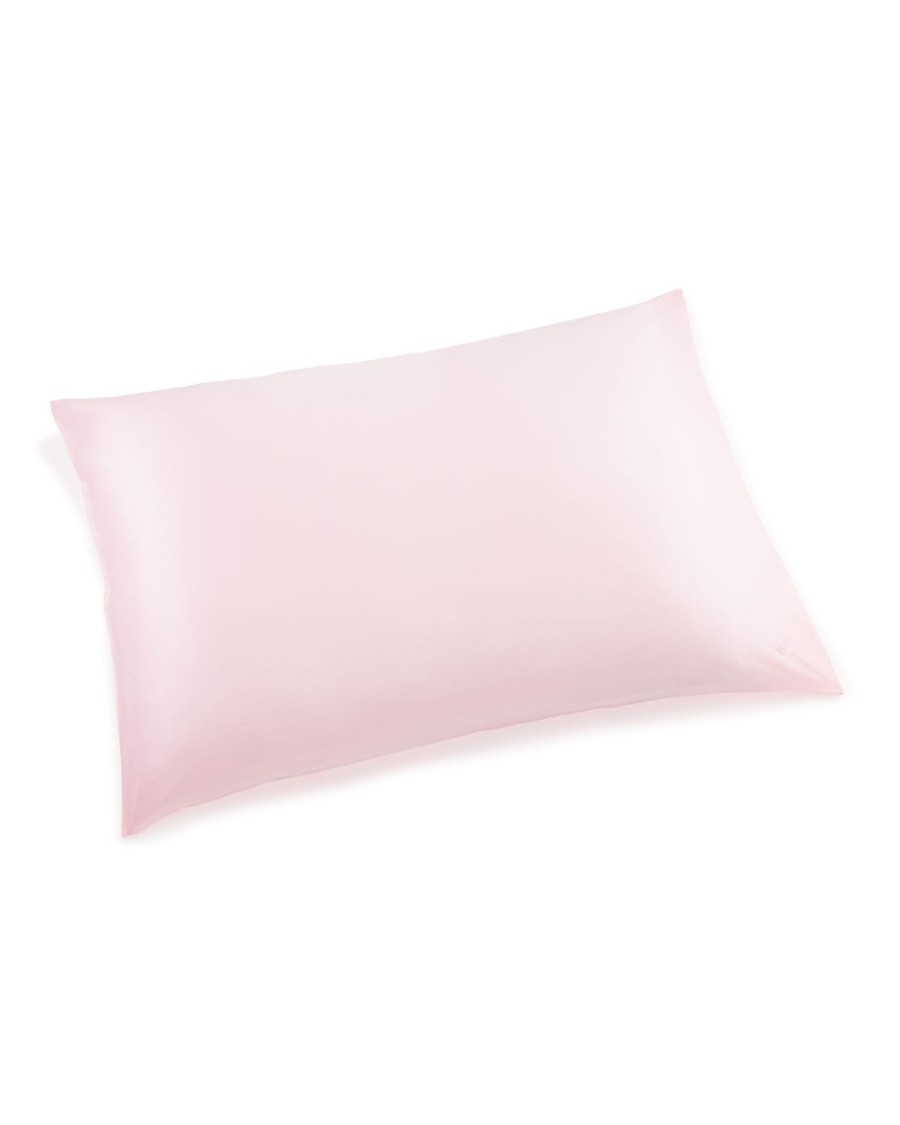 Maison Petite Plume Housses D'Oreiller | Housse De Coussin En Soie Rose