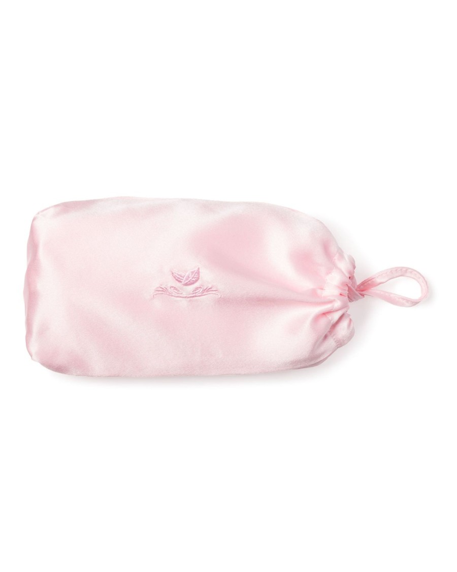 Maison Petite Plume Housses D'Oreiller | Housse De Coussin En Soie Rose