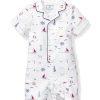 Enfants Petite Plume Barboteuse | Barboteuse D'Ete En Serge Pour Bebe En Sail Away