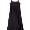 Femmes Petite Plume | Robe De Detente Pima Serene Pour Femmes En Noir