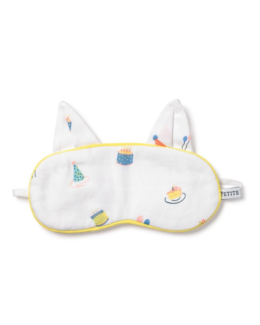 Enfants Petite Plume Pantoufles Et Accessoires | Masque De Sommeil En Serge Kitty Pour Enfants Dans Les Souhaits D'Anniversaire