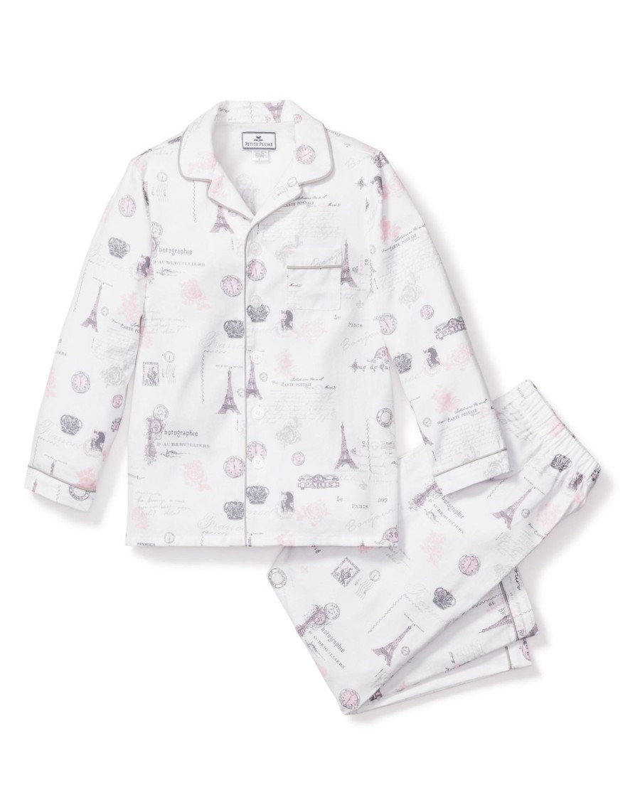 Enfants Petite Plume Pyjamas | Ensemble Pyjama En Serge Pour Enfant A Paris Musings