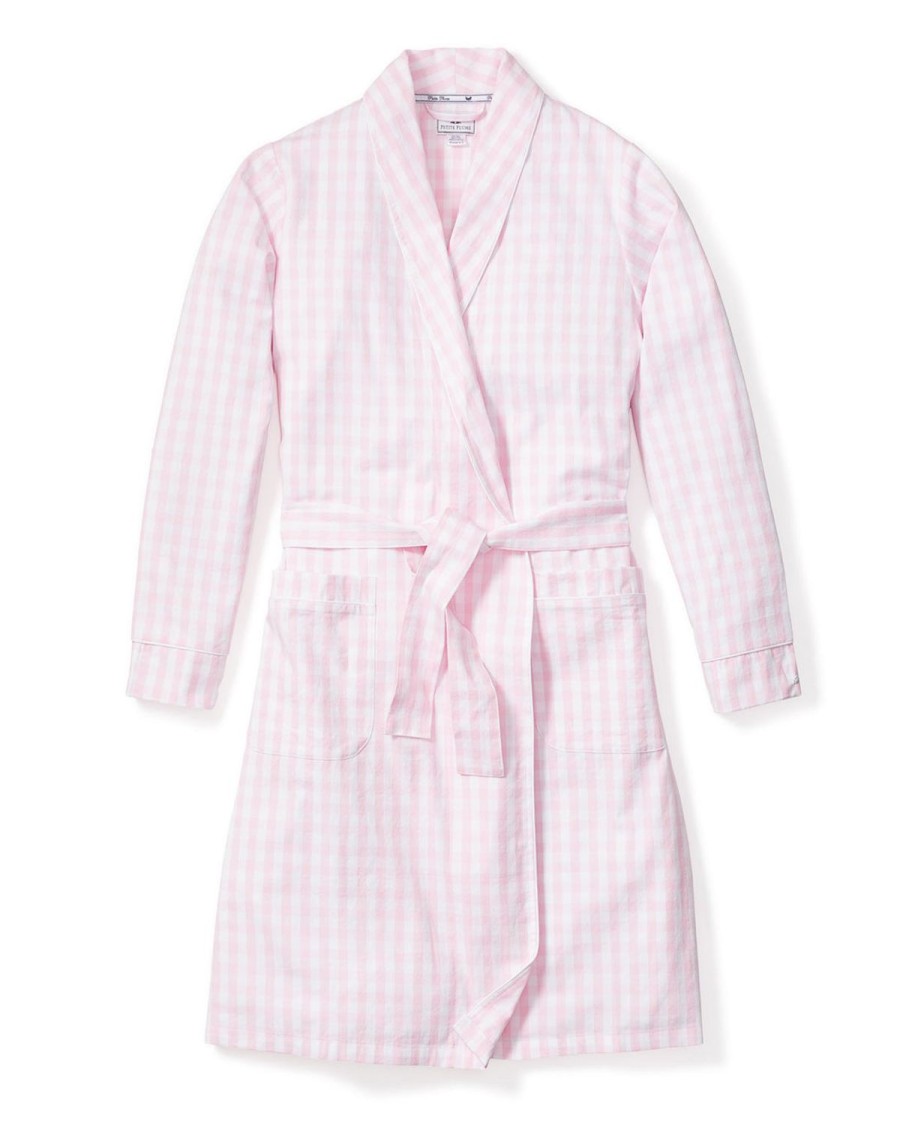 Femmes Petite Plume | Robe En Serge Pour Femmes En Vichy Rose