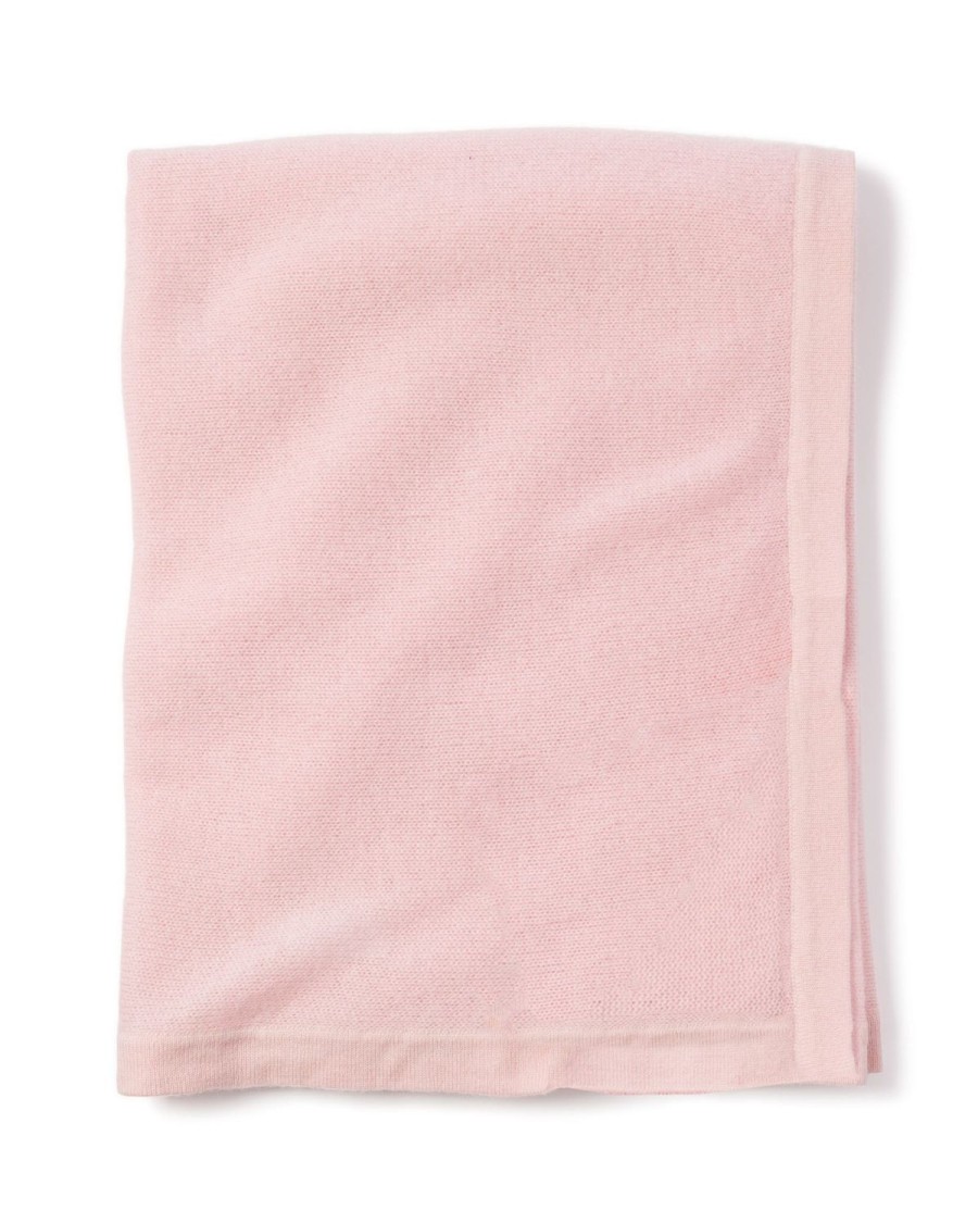 Enfants Petite Plume Accessoires | Couverture Pour Bebe En Cachemire En Rose