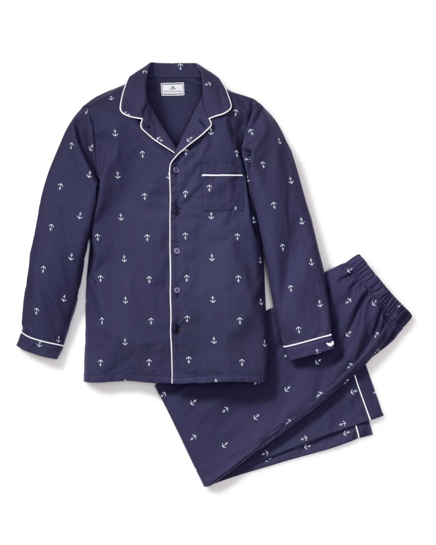 Enfants Petite Plume Pyjamas | Ensemble De Pyjama En Serge Pour Enfants Dans Les Ancres De Portsmouth