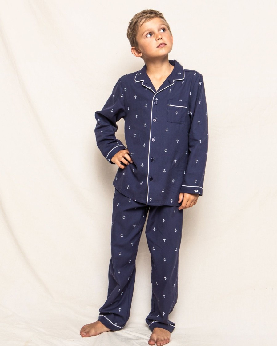 Enfants Petite Plume Pyjamas | Ensemble De Pyjama En Serge Pour Enfants Dans Les Ancres De Portsmouth