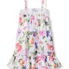 Enfants Petite Plume Chemises De Nuit | Chemise De Nuit Lily En Serge Pour Fille Dans Les Jardins De Giverny