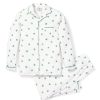 Enfants Petite Plume Pyjamas | Ensemble De Pyjama En Serge Pour Enfants En Trefles